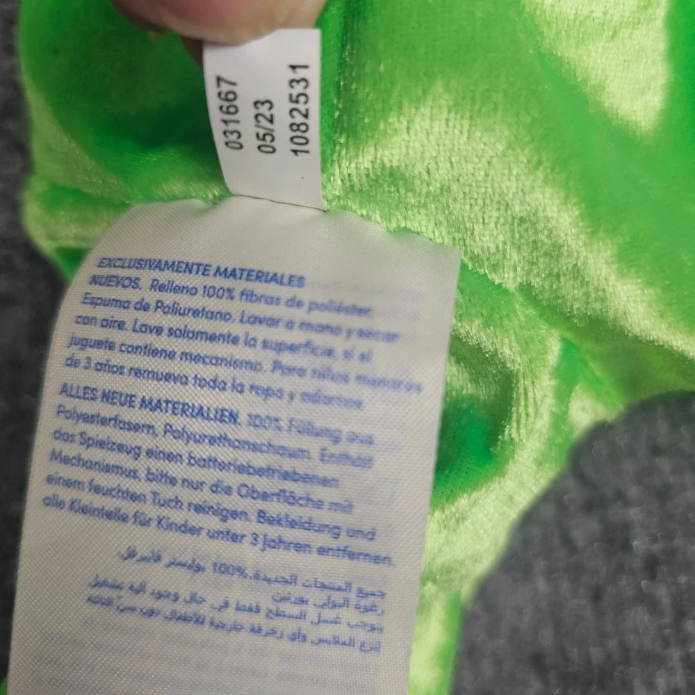Build A Bear Oogie Boogie Plush Light Up 30th Anniversary‎ Rare Unstuffed NWT
